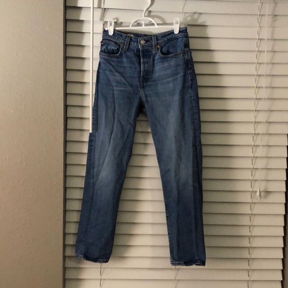 Levi's Jeans Levis Vintage High Rise Jeans W26 L L26 Straight Legged Blue Jeans Poshmark